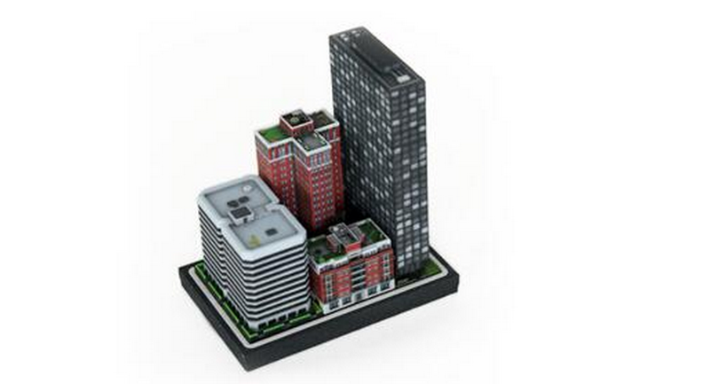 Illustration for article titled 3D-Printed Miniature Buildings Let You Play Sim City Offline